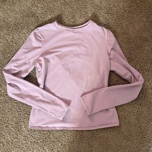 SKIMS Dust cotton jersey long sleeve top